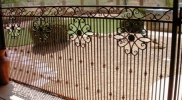 Decorative patio panel